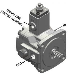 Air Cooled Oil Cooler AL Series Displacement Pump